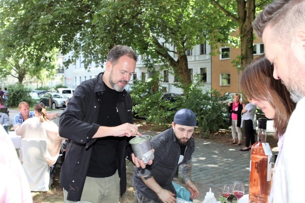 Sternekoch Marco Müller in Action