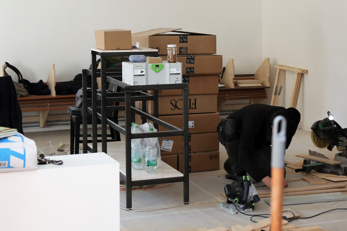 Eröffnung eines Restaurants