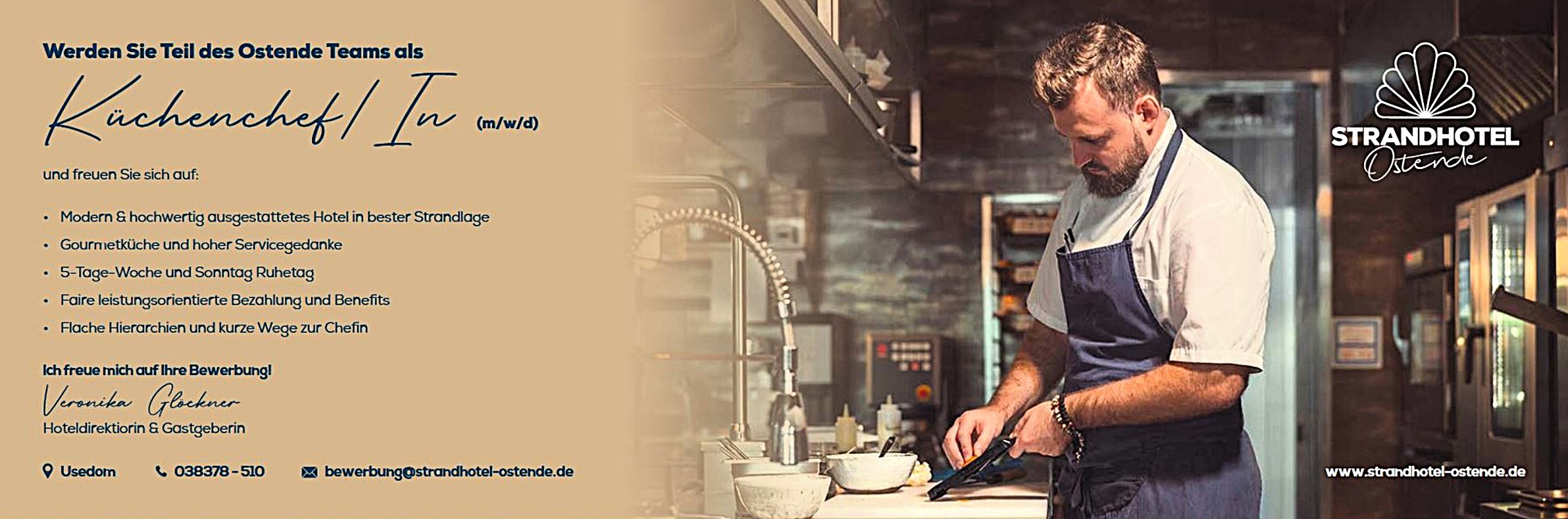 Jobs im Strandhotel Ostende