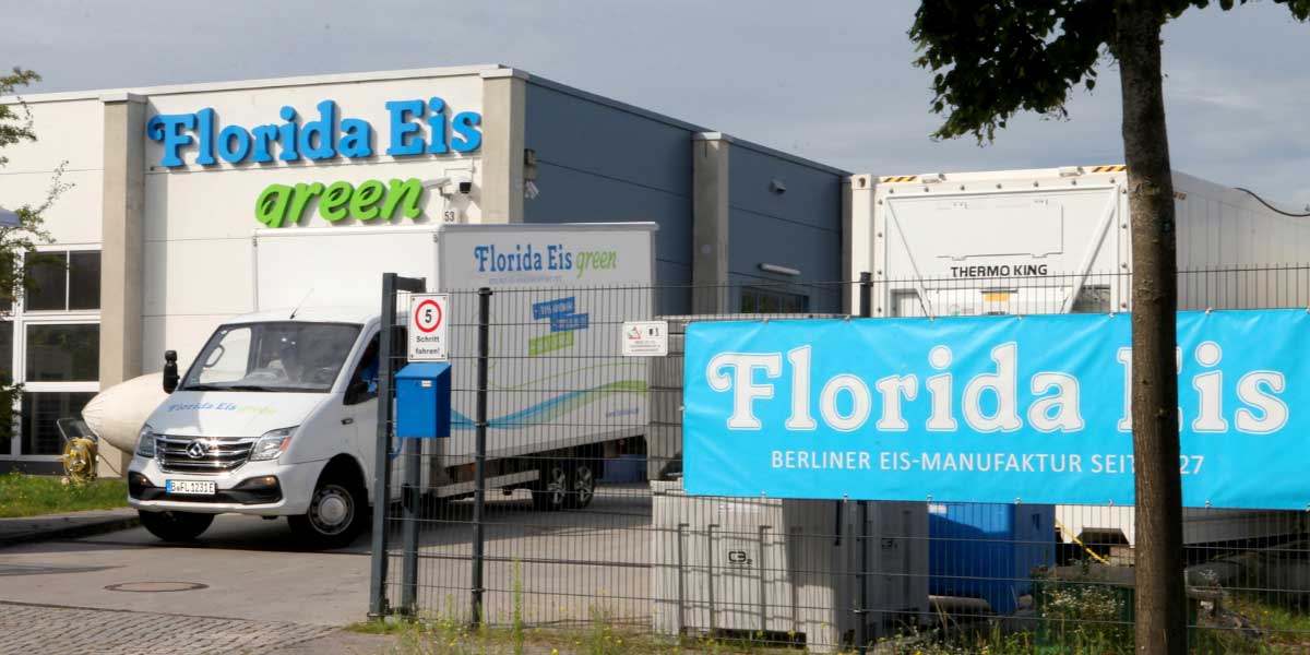 Firmengelände Florida Eis