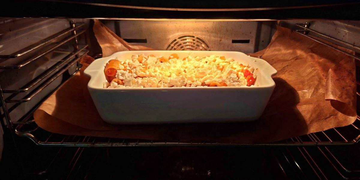 Highlight: Santorinischer Nudelauflauf