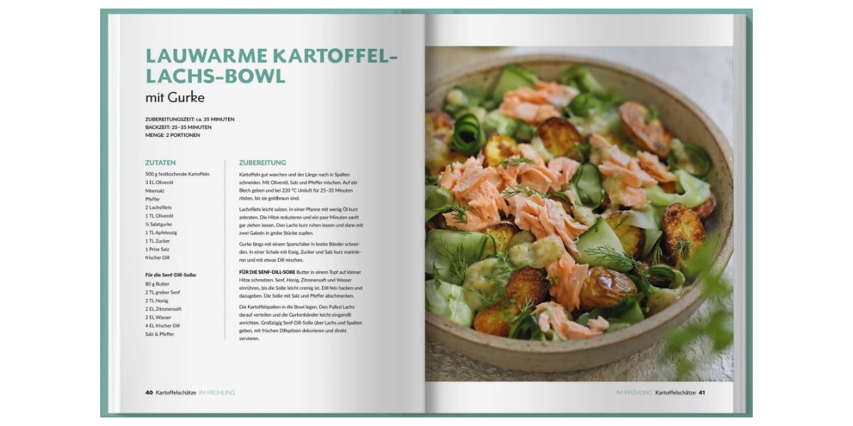 Kartoffel Schätze Lachs-Bowl Rezept